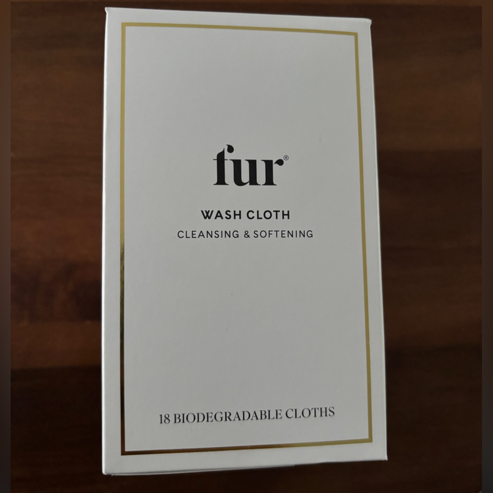 Fur Washcloth